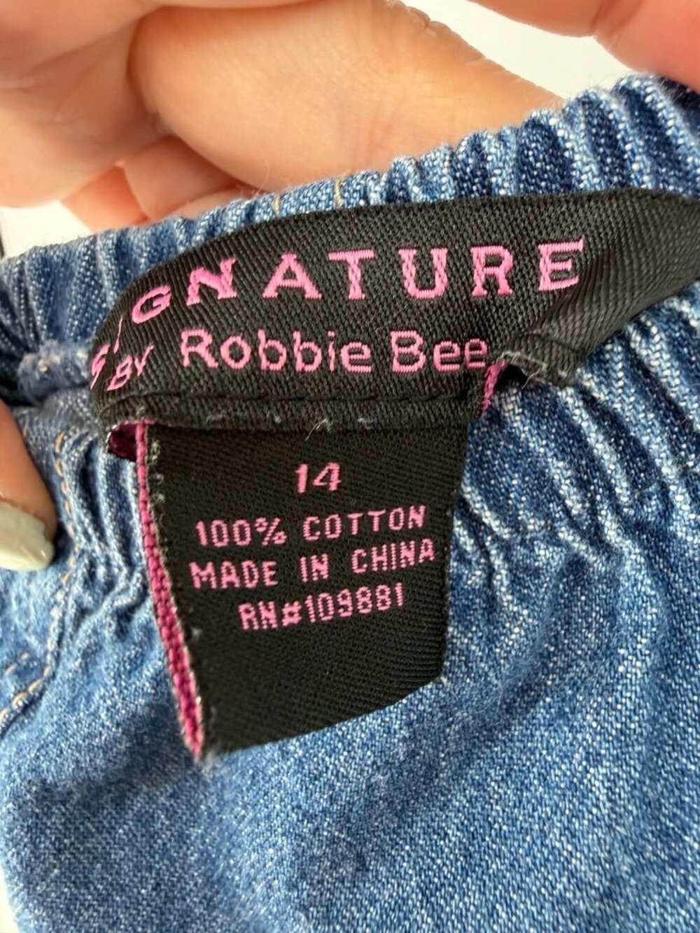 Signature by Robbie Bee Cotton Halter Dress Button Up Midi - Picture 8 of 12